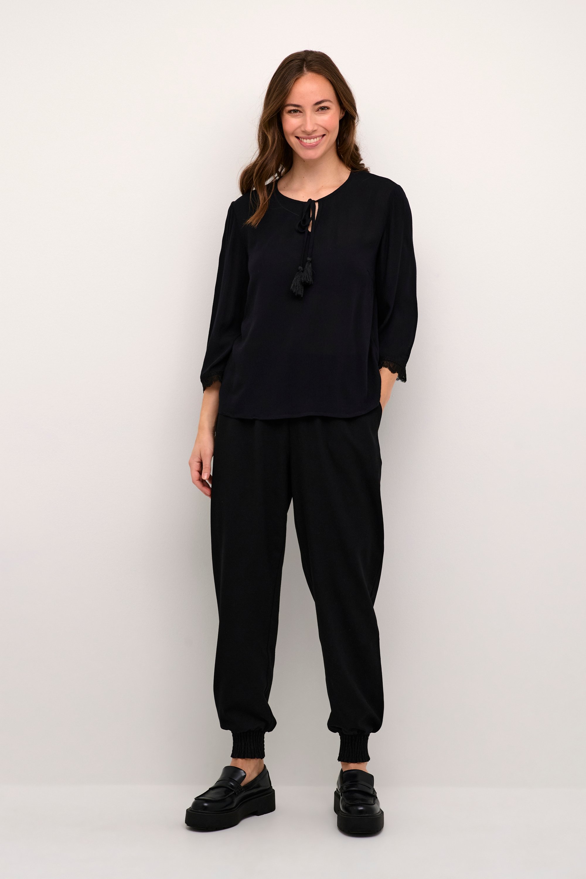 Thumbnail - Casual Hose Baggy fit black