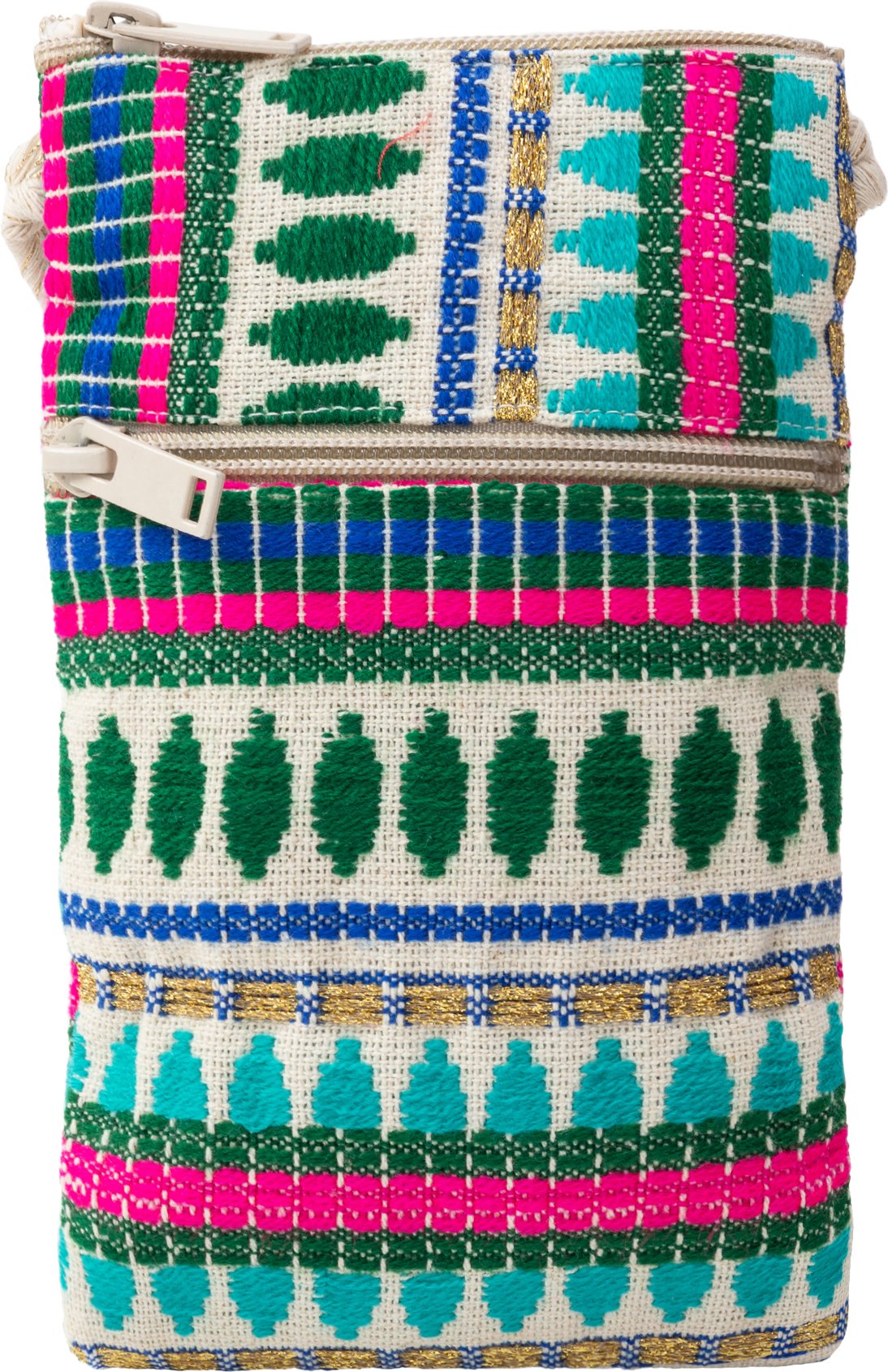 IZIA Handytasche Damen Grün Mehrfarbig