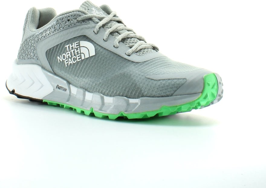 The North Face Flight Trinity Graue Synthetik-Schnürschuhe für Damen