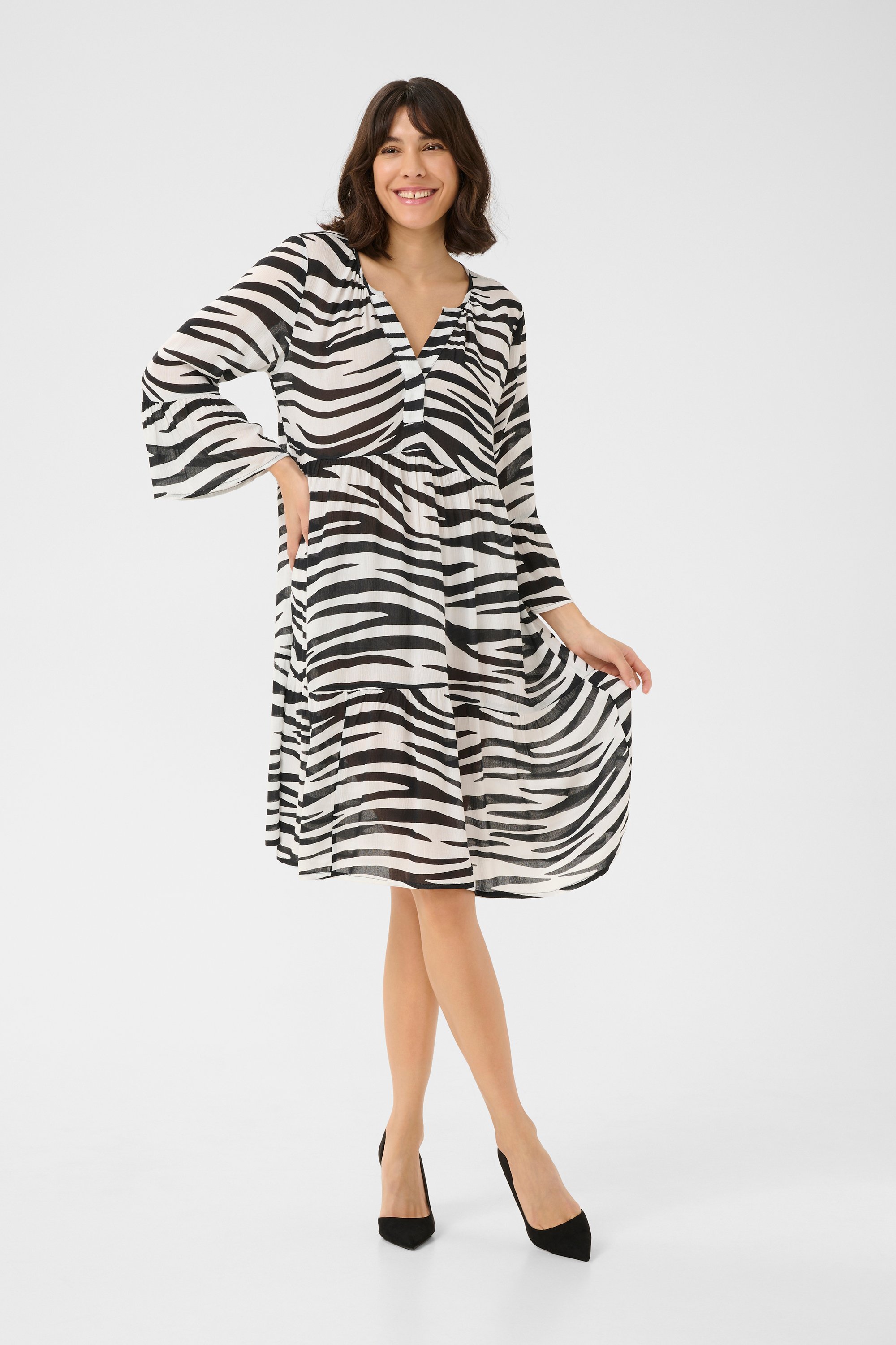 Kleid A-shape animal