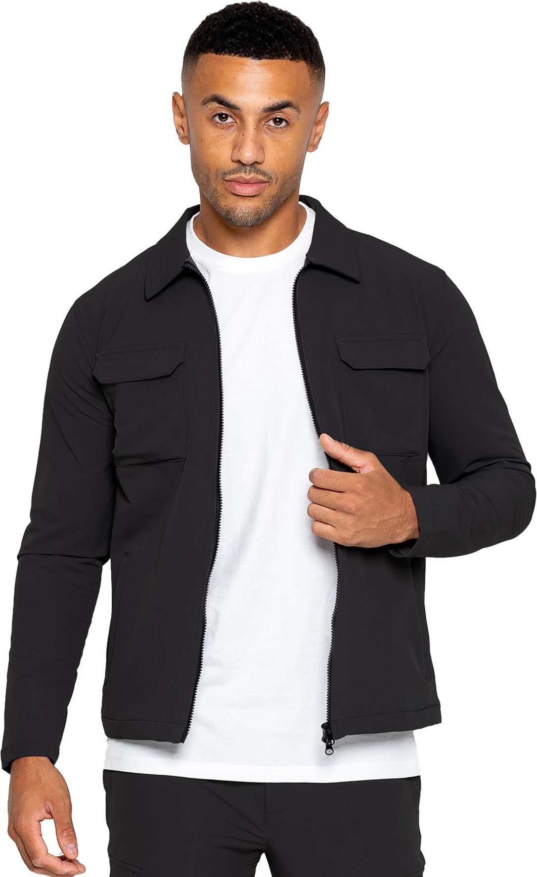 Enzo | Herren Cargo-Hemdjacke