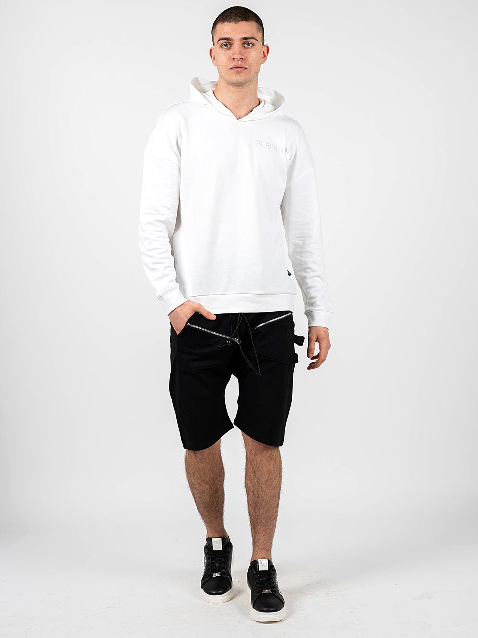 Plein Sport Sweatshirt Herren Weiß