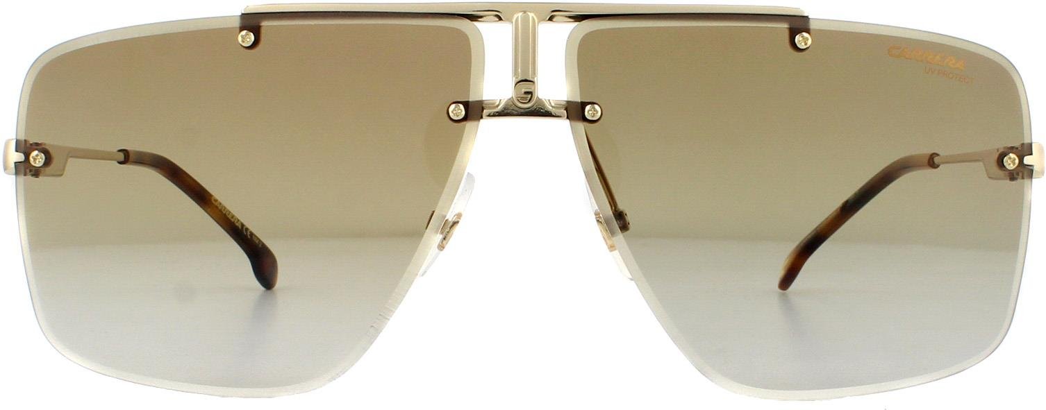 Carrera Sonnenbrille 1016/S J5G 86 Gold Grün Gradient