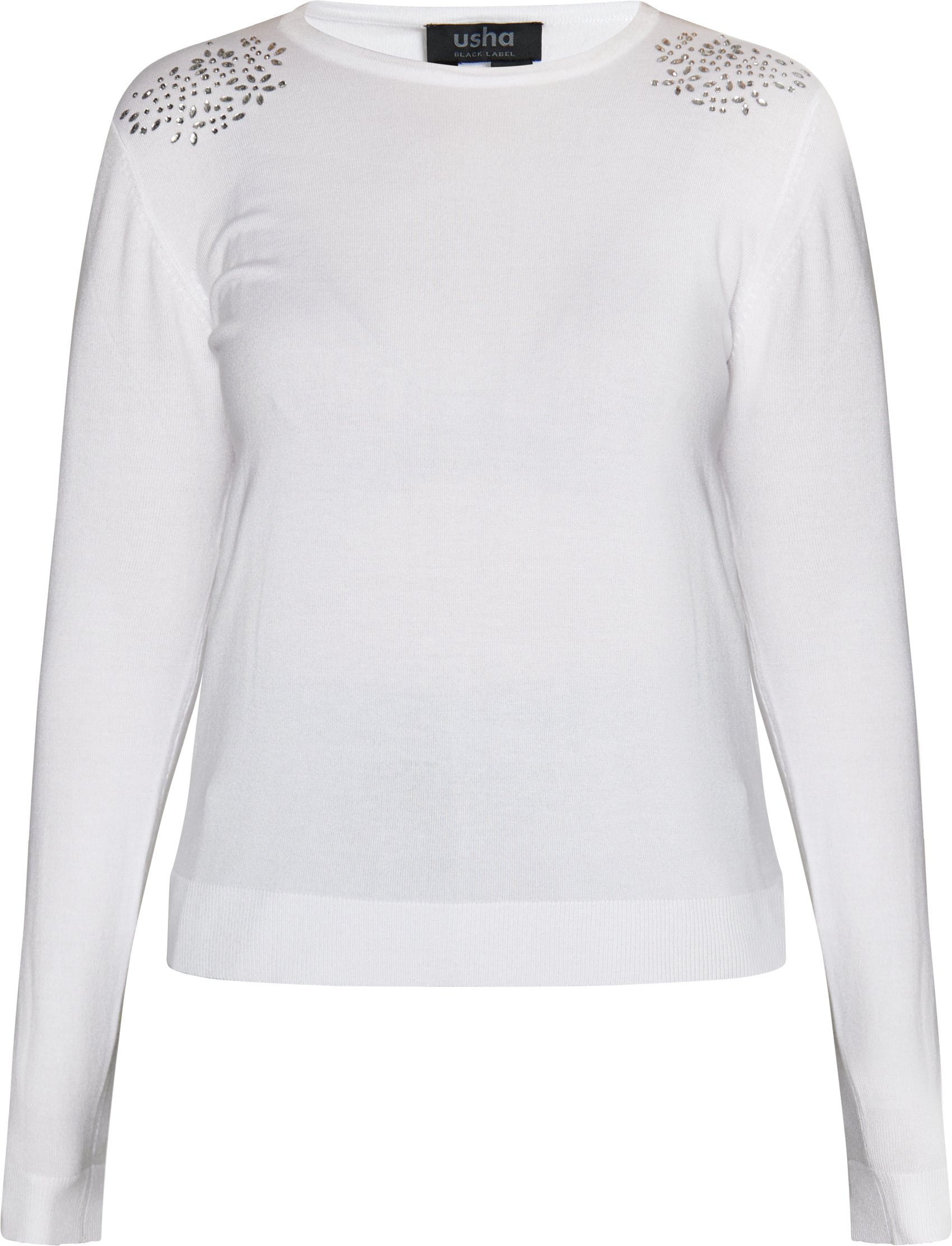 Thumbnail - usha Strickpullover Damen weiss