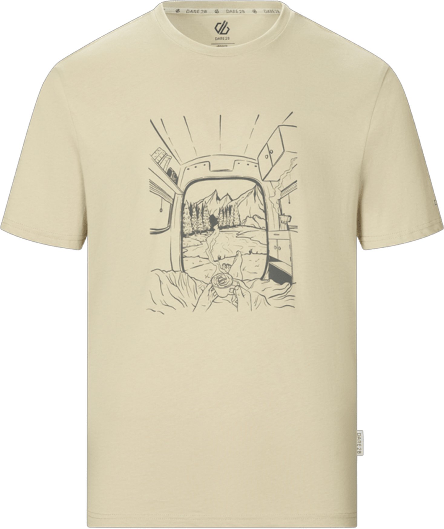 Dare 2B - "Movement III" T-Shirt für Herren (Klosterstein)