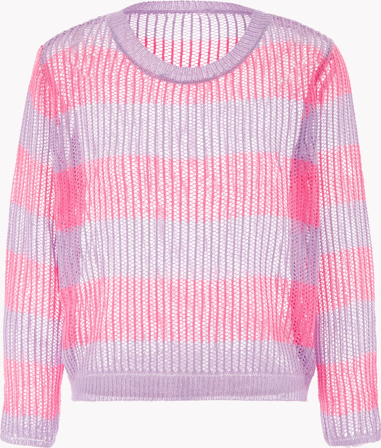 Mymo Pullover Frauen Lavendel Rosa