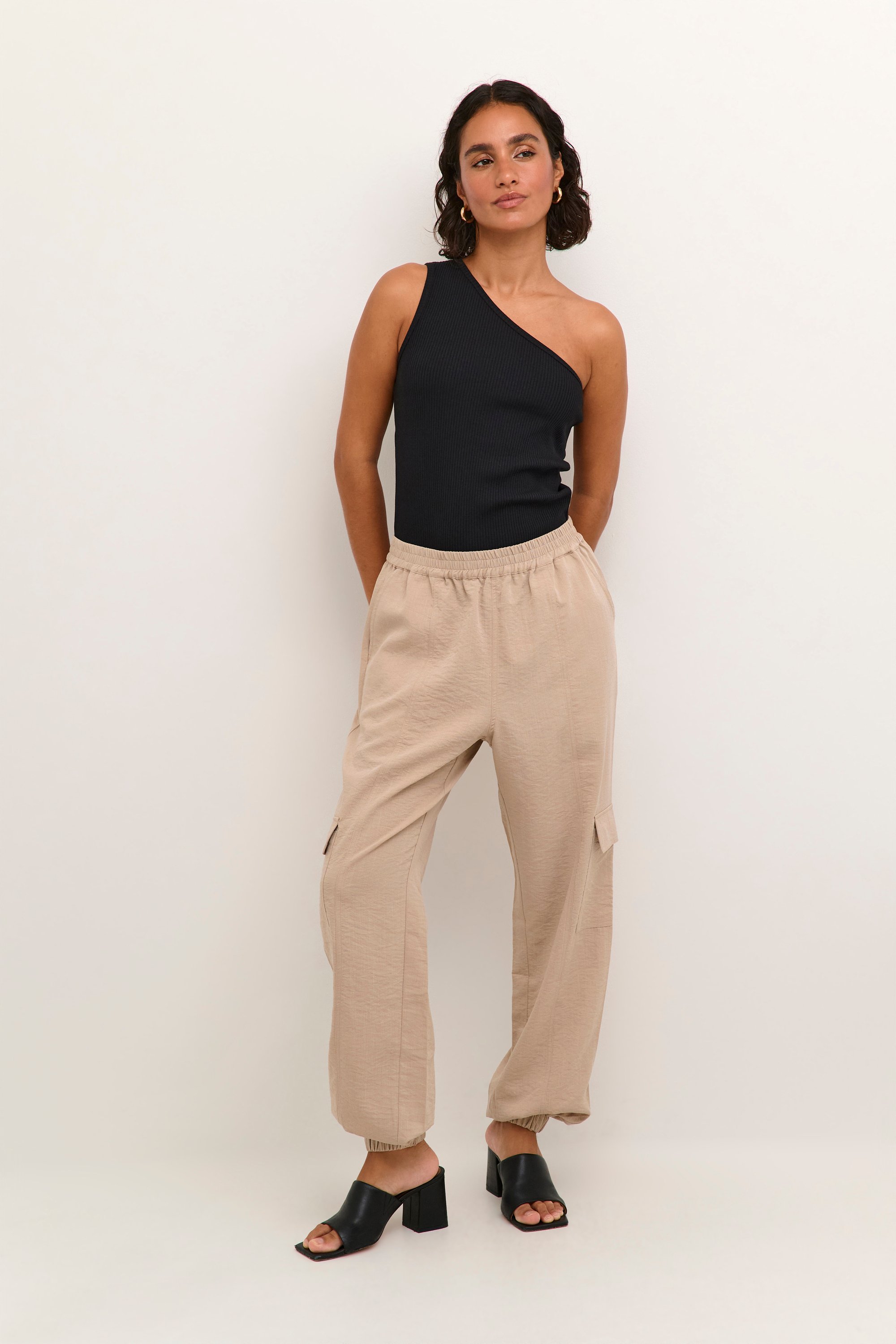 Jerseytop Tight fit Black