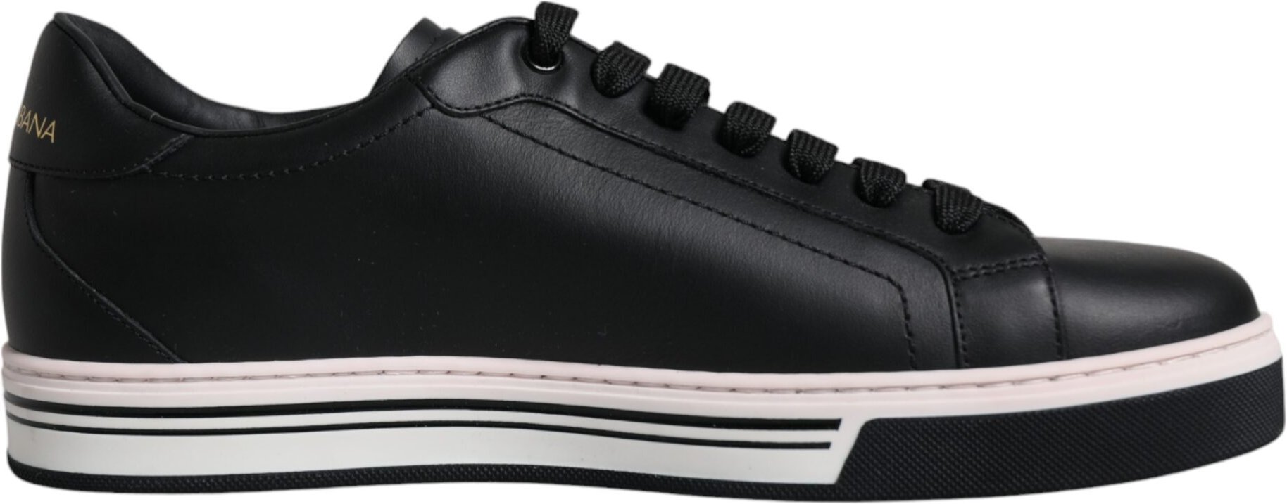 Leder-Sneaker im Low-Top-Stil