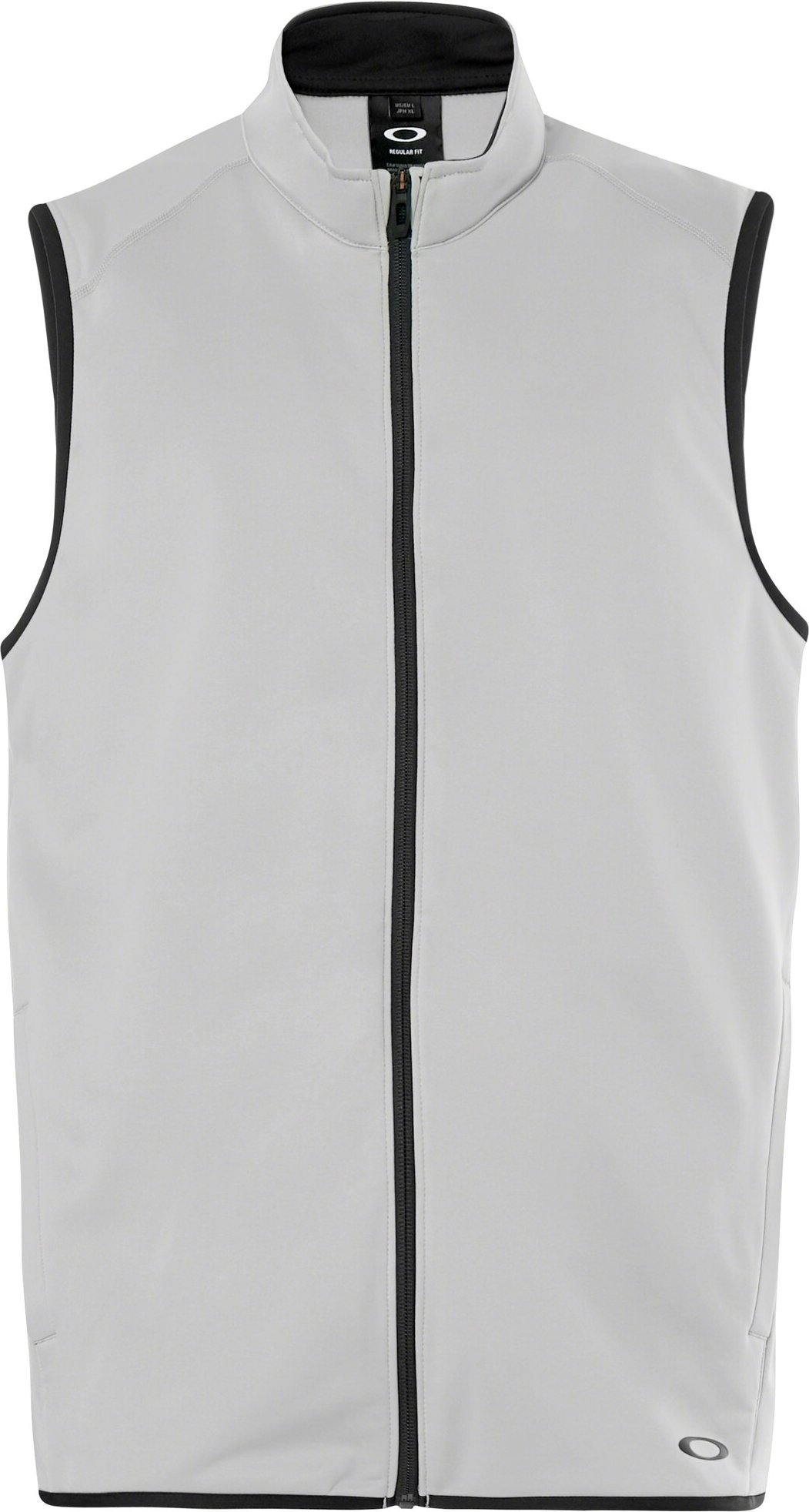 Oakley Zip Up Grey hydrofree Herren Golfweste Gilet 412540 22y