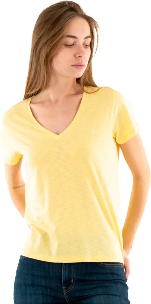 Thumbnail - T-shirt Superdry Femme Slub Bestickt