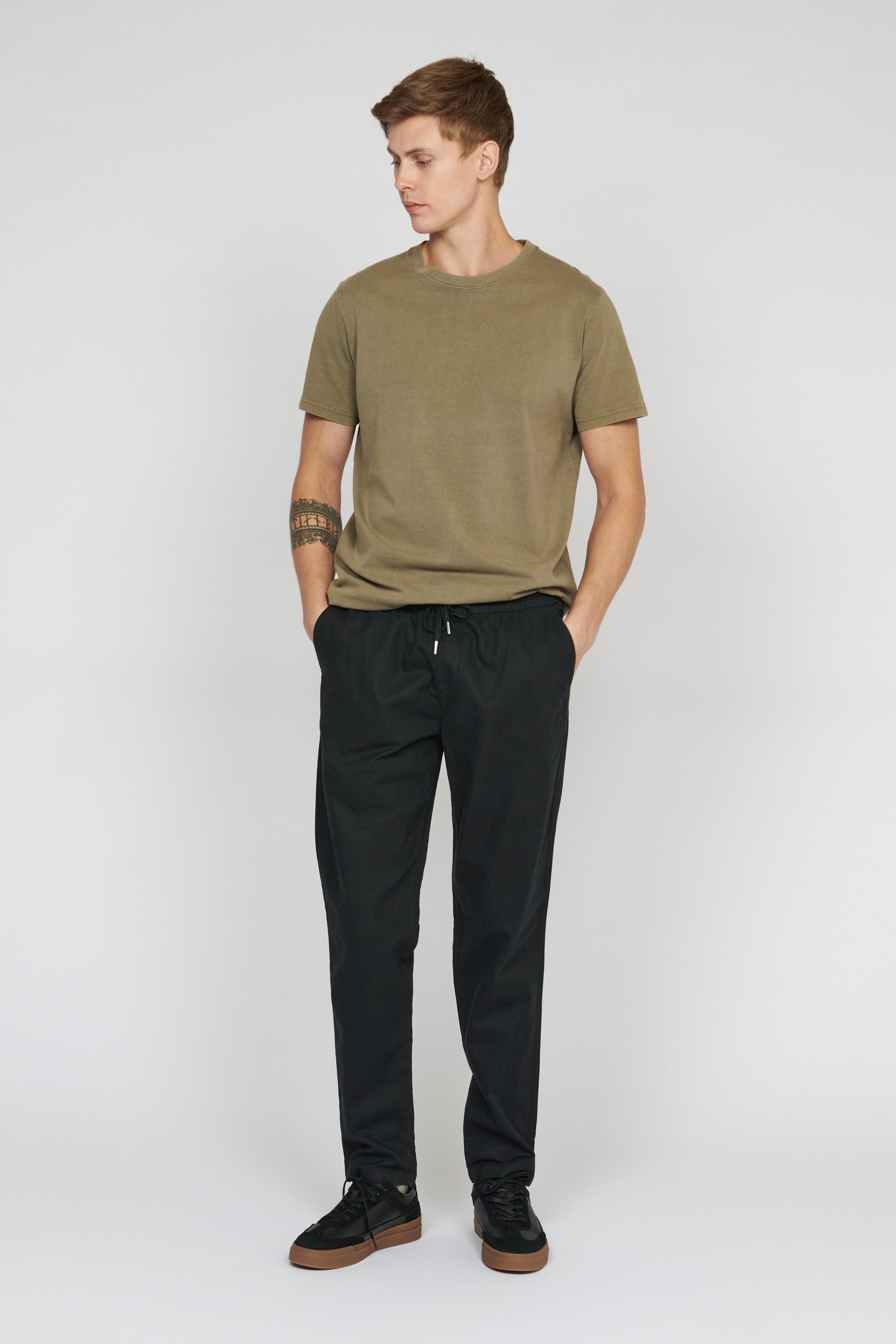 Casual Hose MAbarton Gerade Passform black