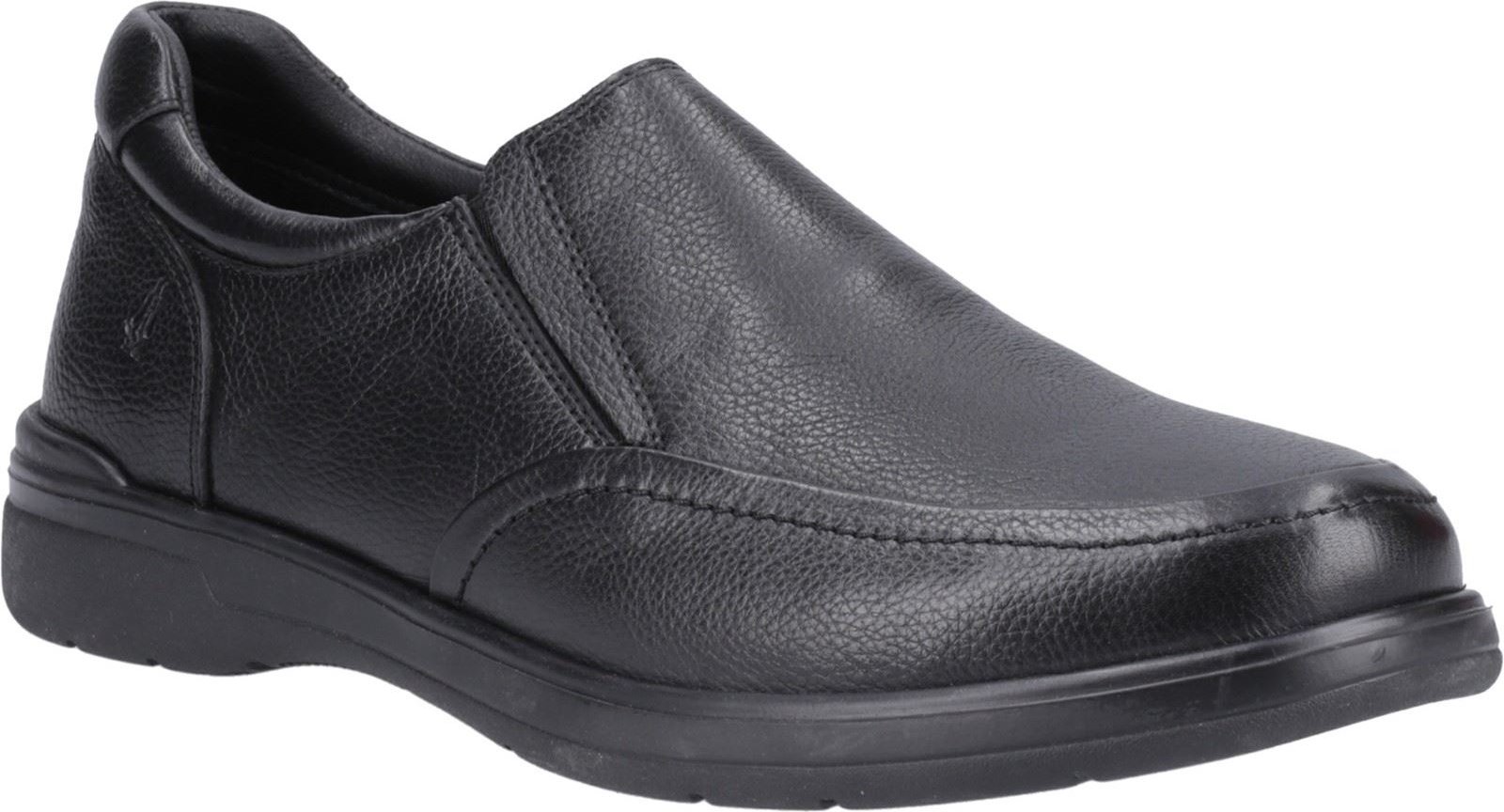 Thumbnail - Hush Puppies Matthew Leder Herren Schwarz Loafers