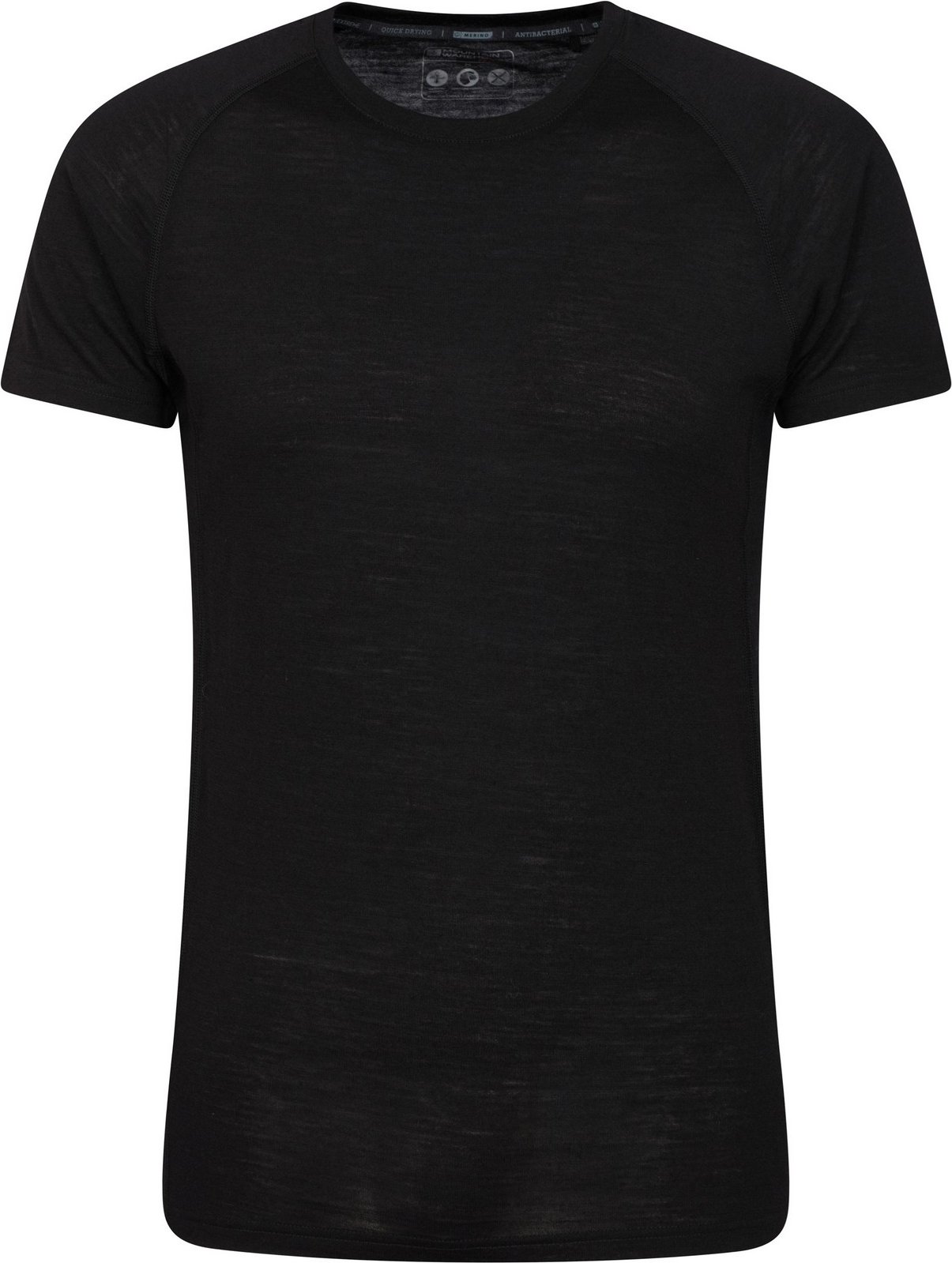 Thumbnail - Mountain Warehouse - "Summit II" Base Layer Oberteil für Herren (Schwarz)
