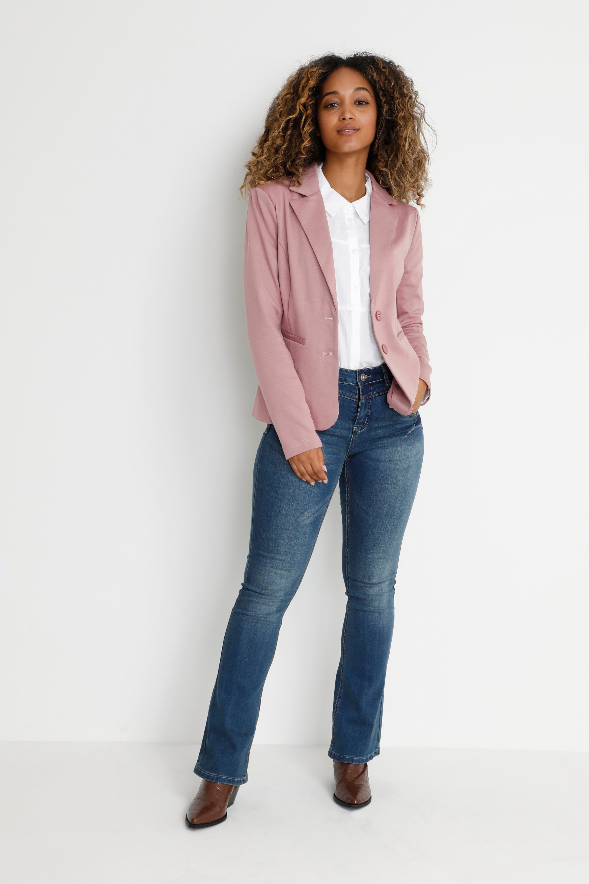 Blazer Regular fit rose