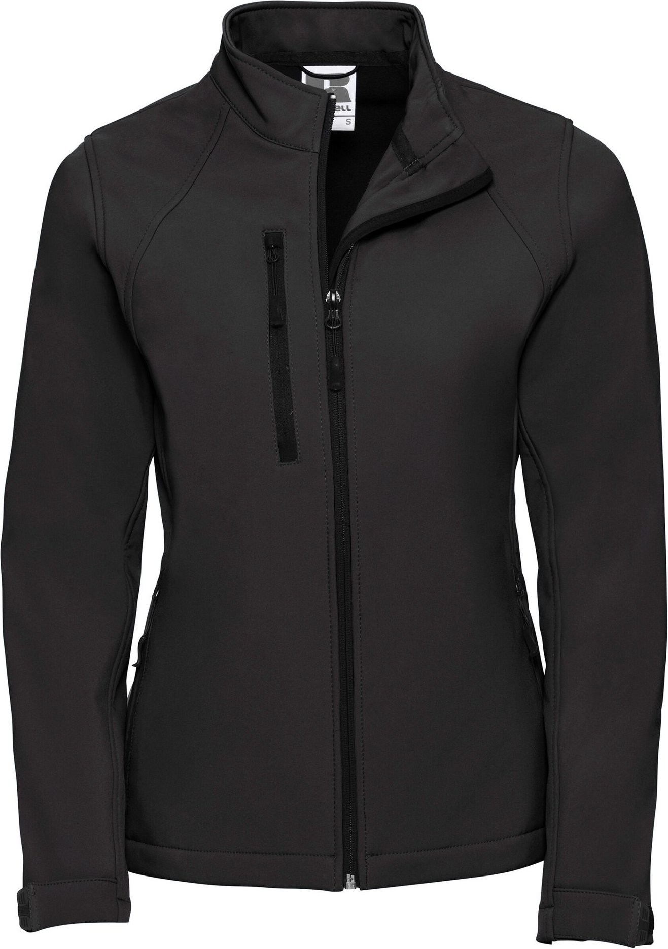 Russell - Softshelljacke für Damen (Schwarz)