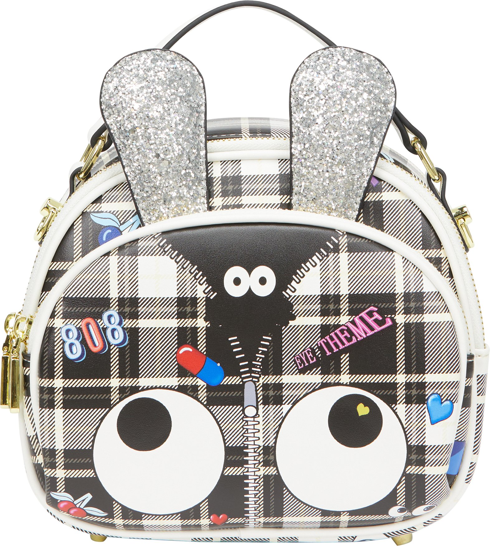 Mymo Handtasche Handtasche Frauen schwarz-weiß