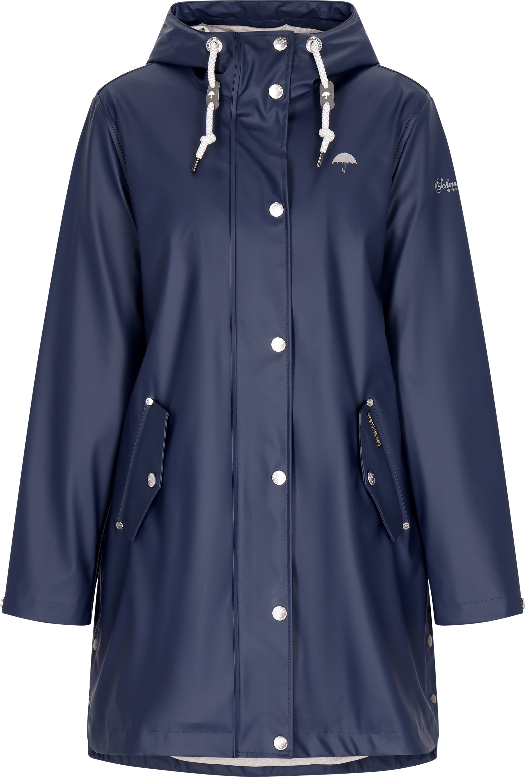 Thumbnail - Schmuddelwedda Regenmantel Damen Marine