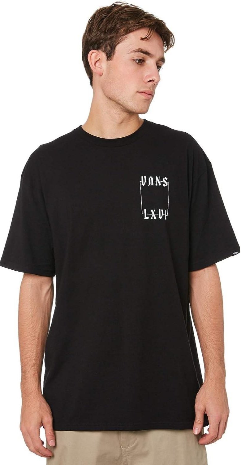 Thumbnail - Vans Herren Crescent T-Shirt in Schwarz
