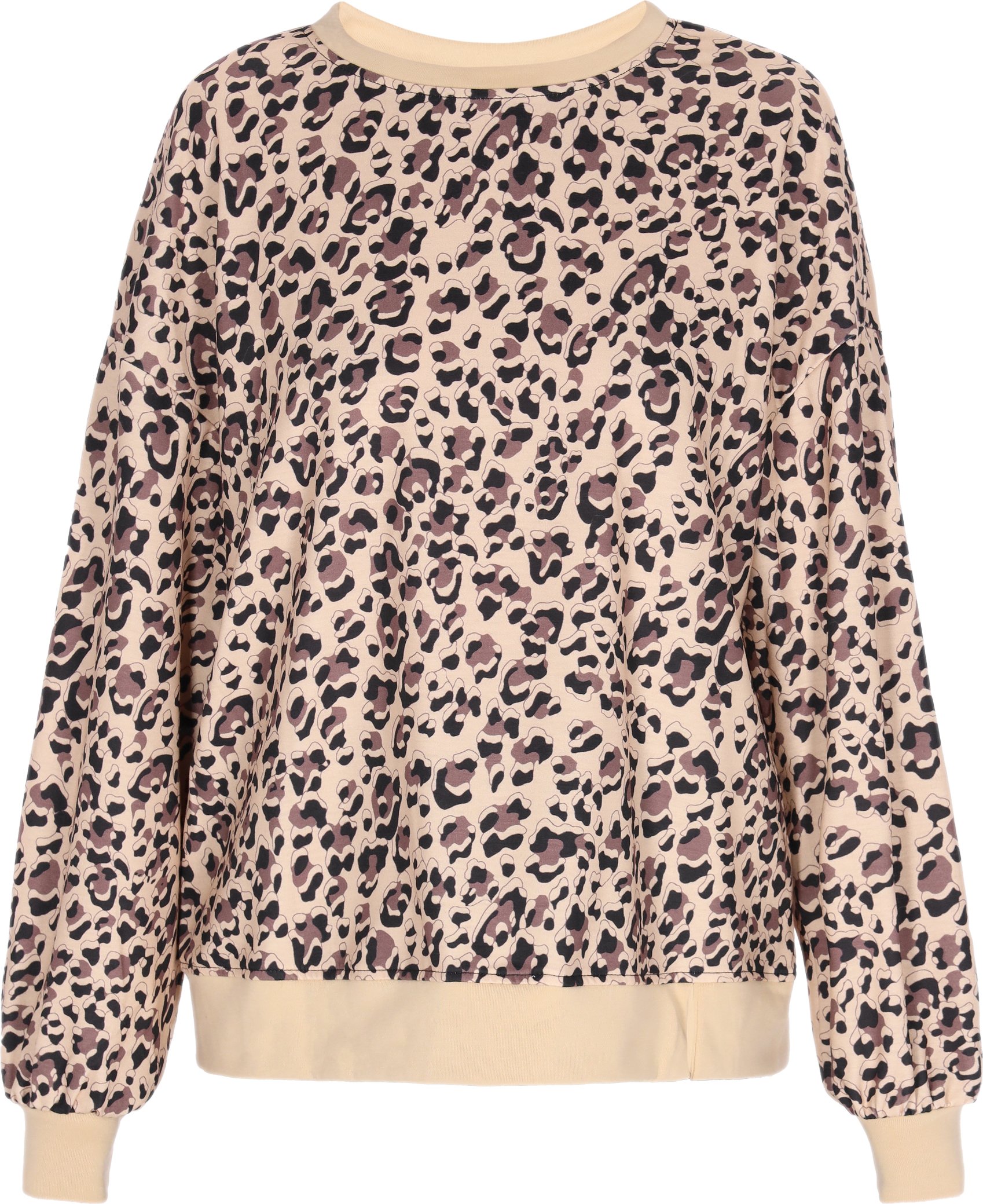 Faina Sweatshirt Frauen Leopard