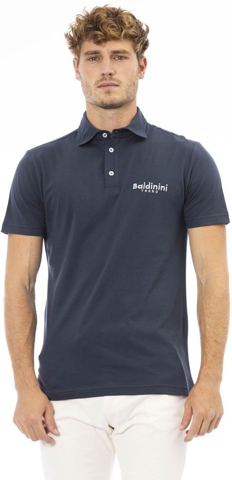Baldinini Trend Blau Baumwolle Herren Poloshirt