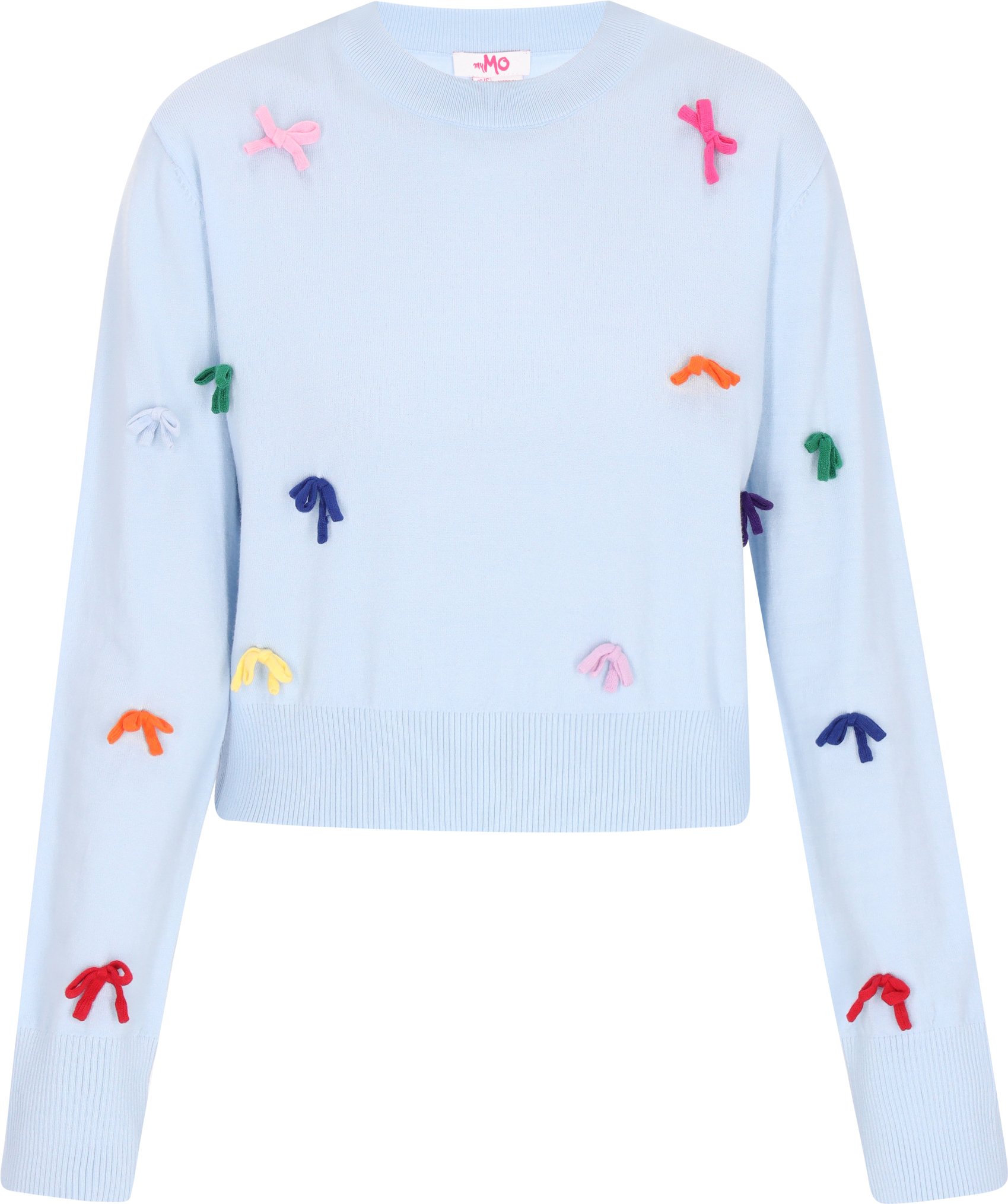 Mymo Pullover Frauen hellblau