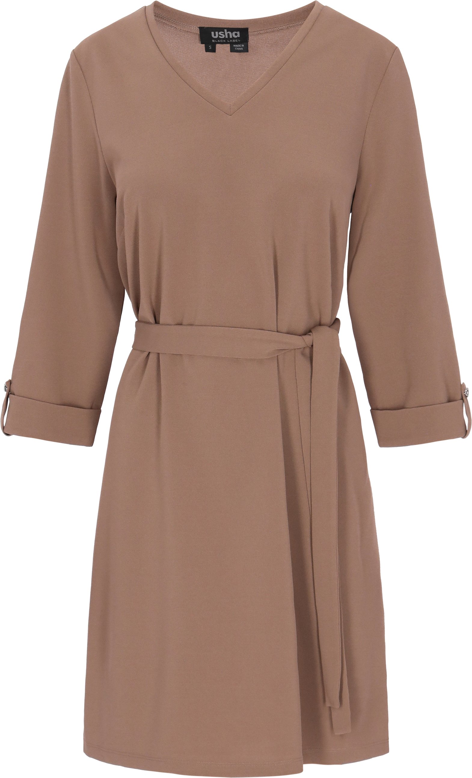 usha Kleid Frauen Beige