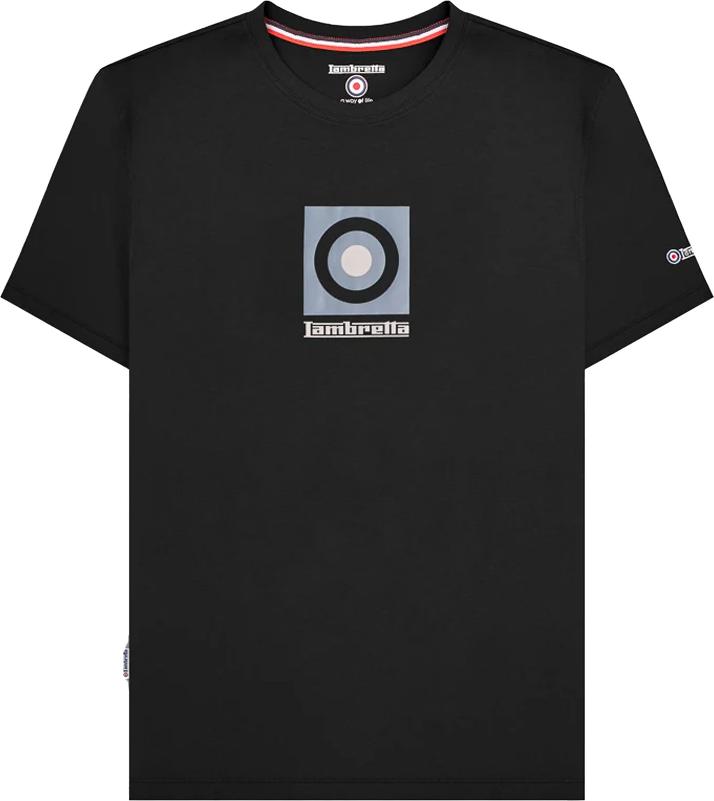 Lambretta - T-Shirt für Herren (Schwarz)