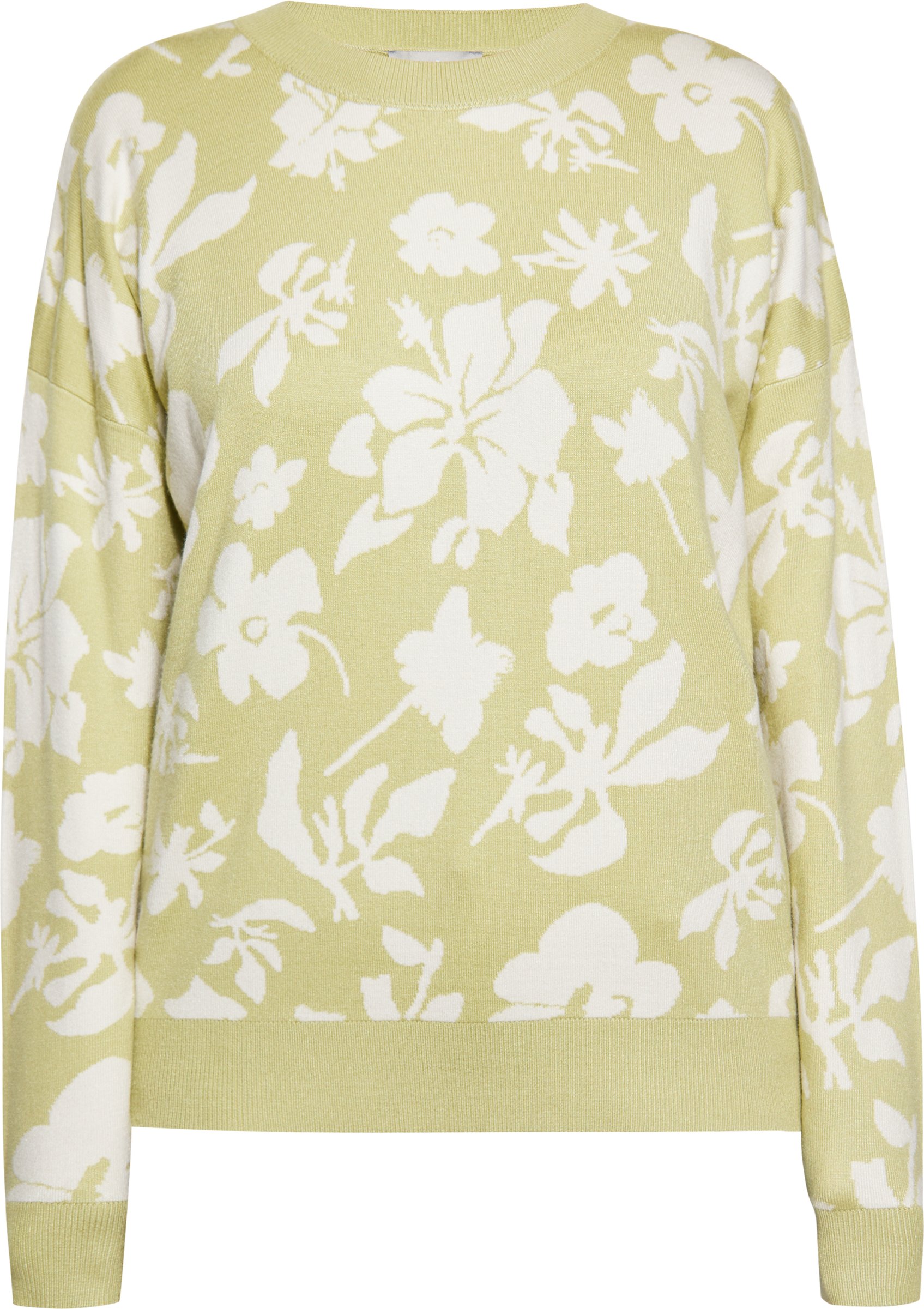 usha Zur Seite fahren Damen Hellgrün Wollweiss