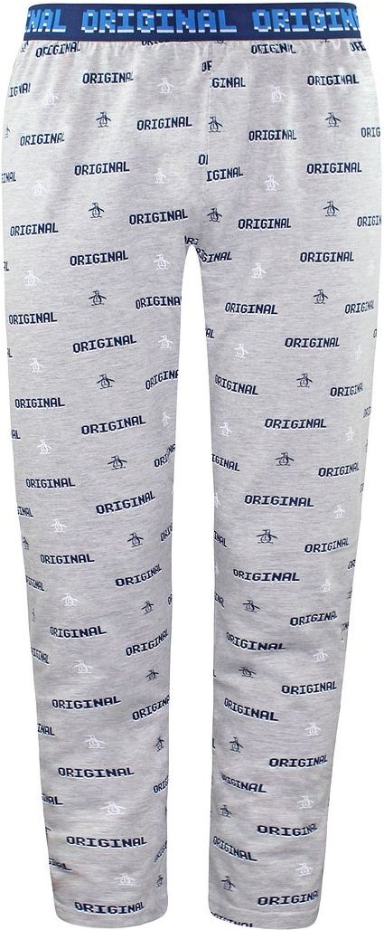 Original Penguin Lounge Mens Grey Pyjamas Bottoms