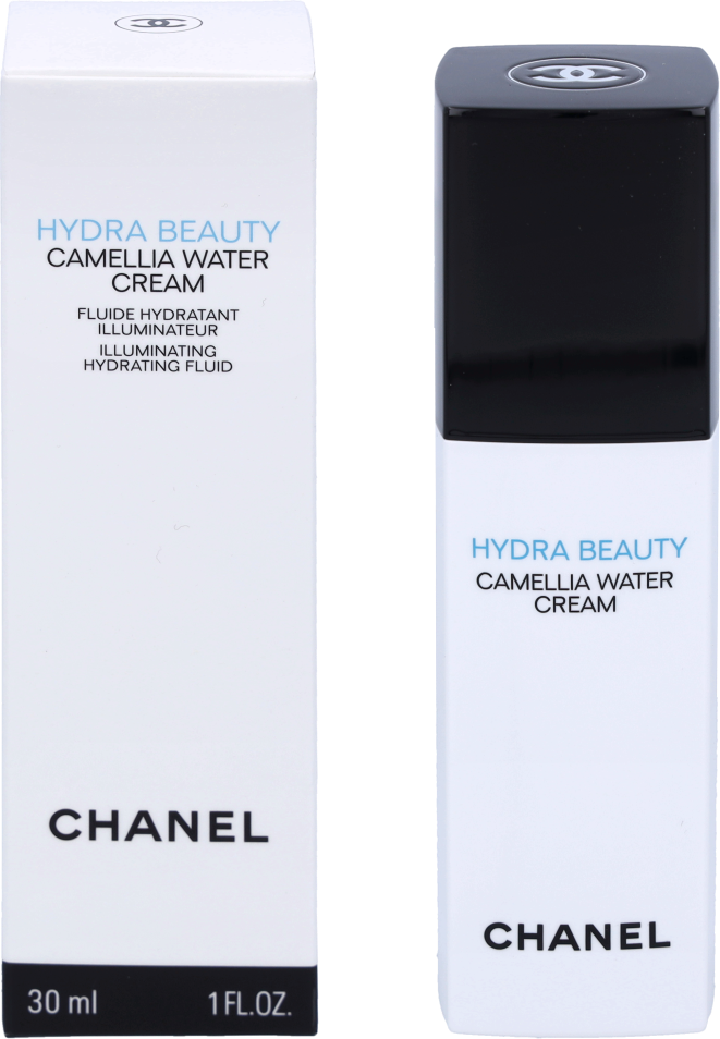 Chanel Hydra Beauty Camelia Water Cream.