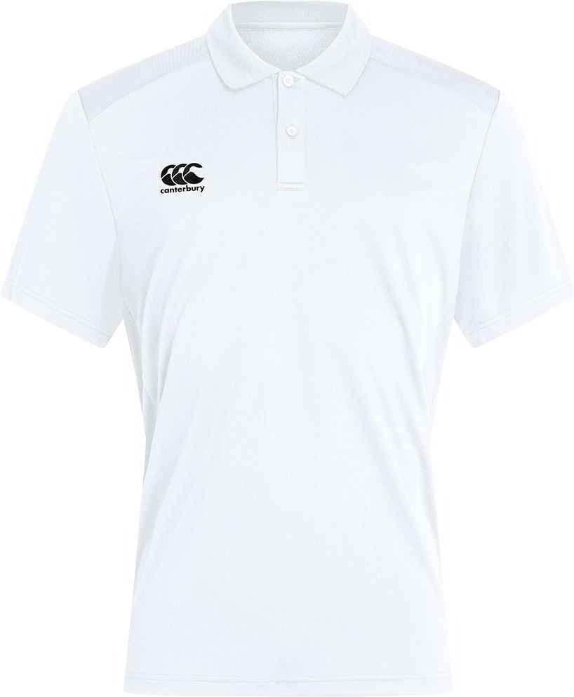 Canterbury Herren Club Dry Poloshirt (Weiß)