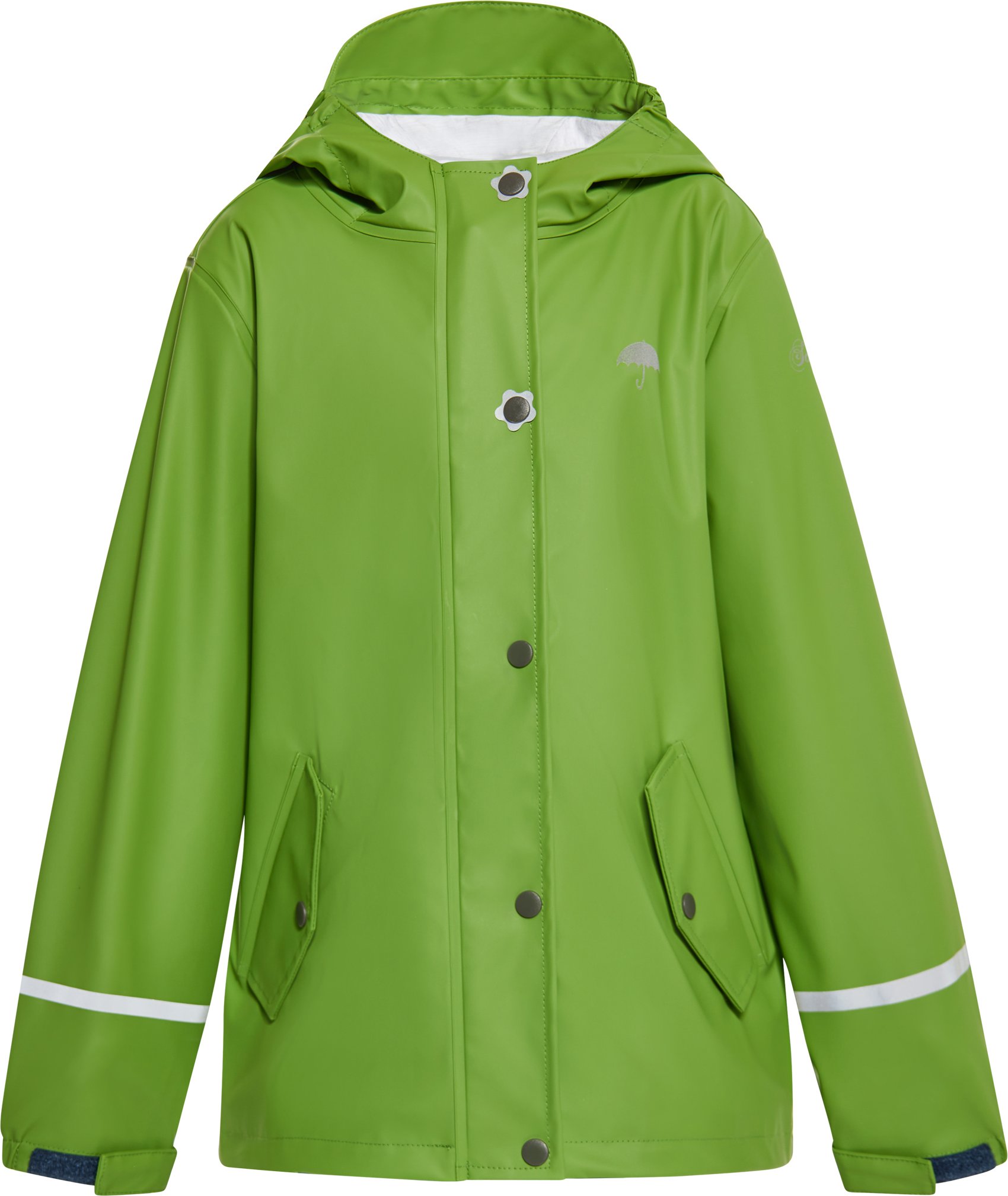 Thumbnail - Schmuddelwedda Regenmantel Mädchen (Kids) hellgrün