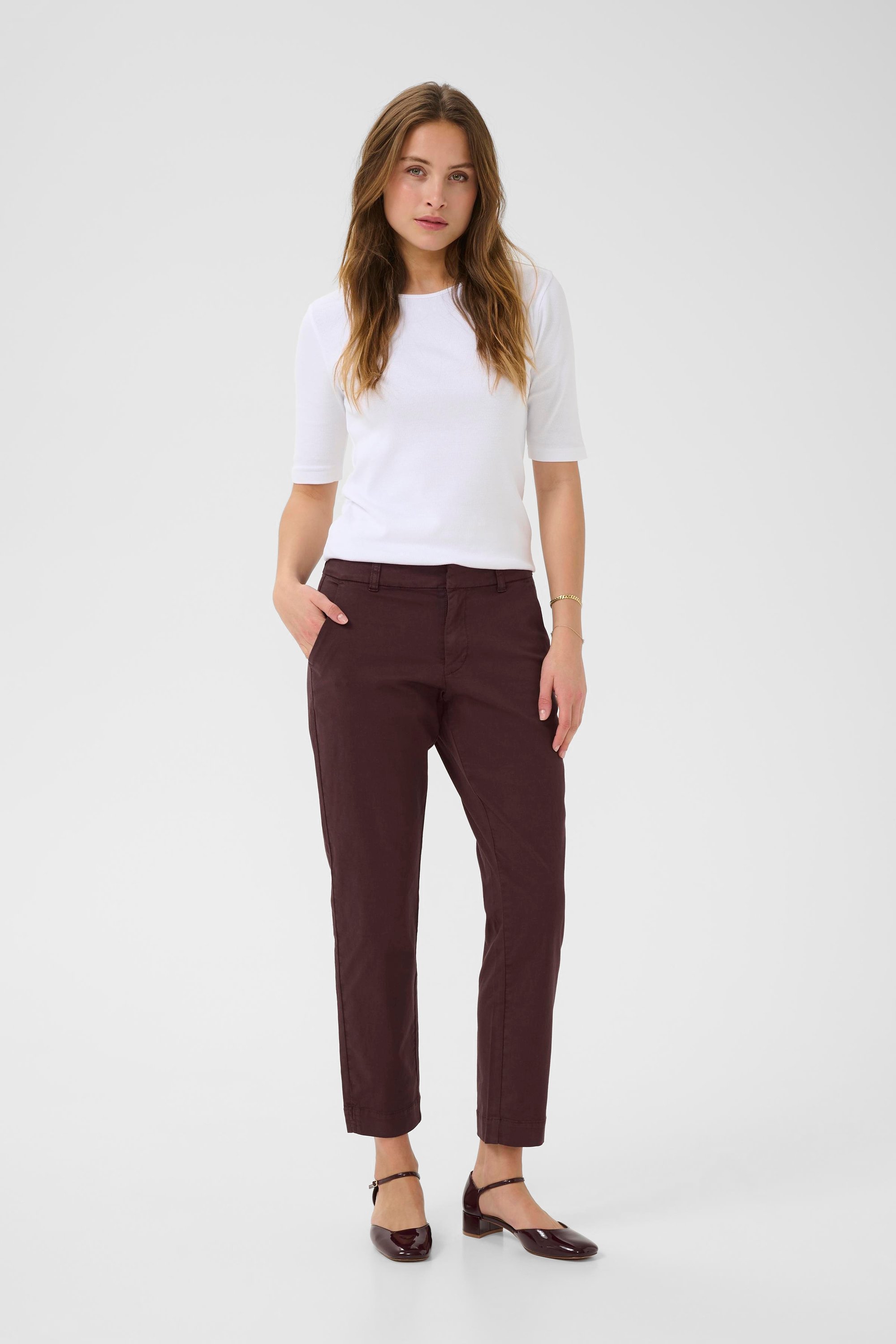 Pants Suiting KAmette Regular fit brown