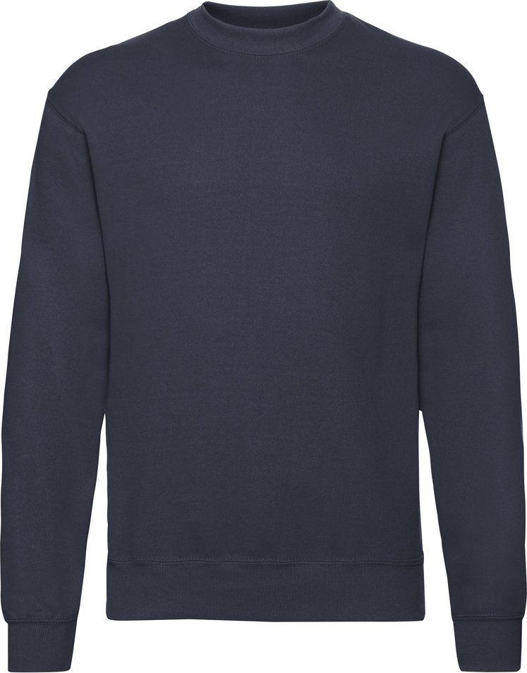 Fruit Of The Loom Herren Klassik Drop Schulter Sweatshirt (Dunkles Marineblau)