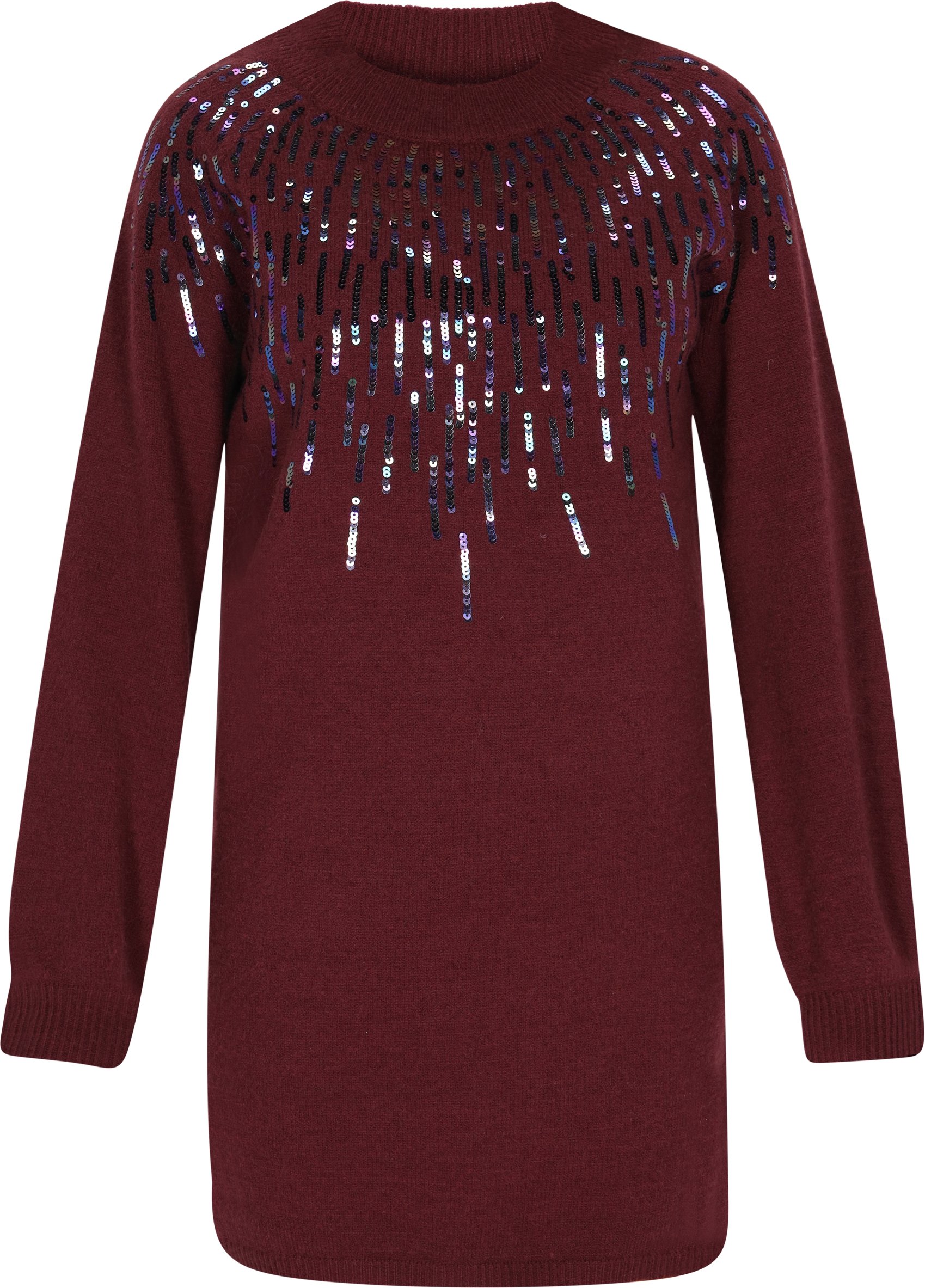 Faina Kleid Damen Pflaume