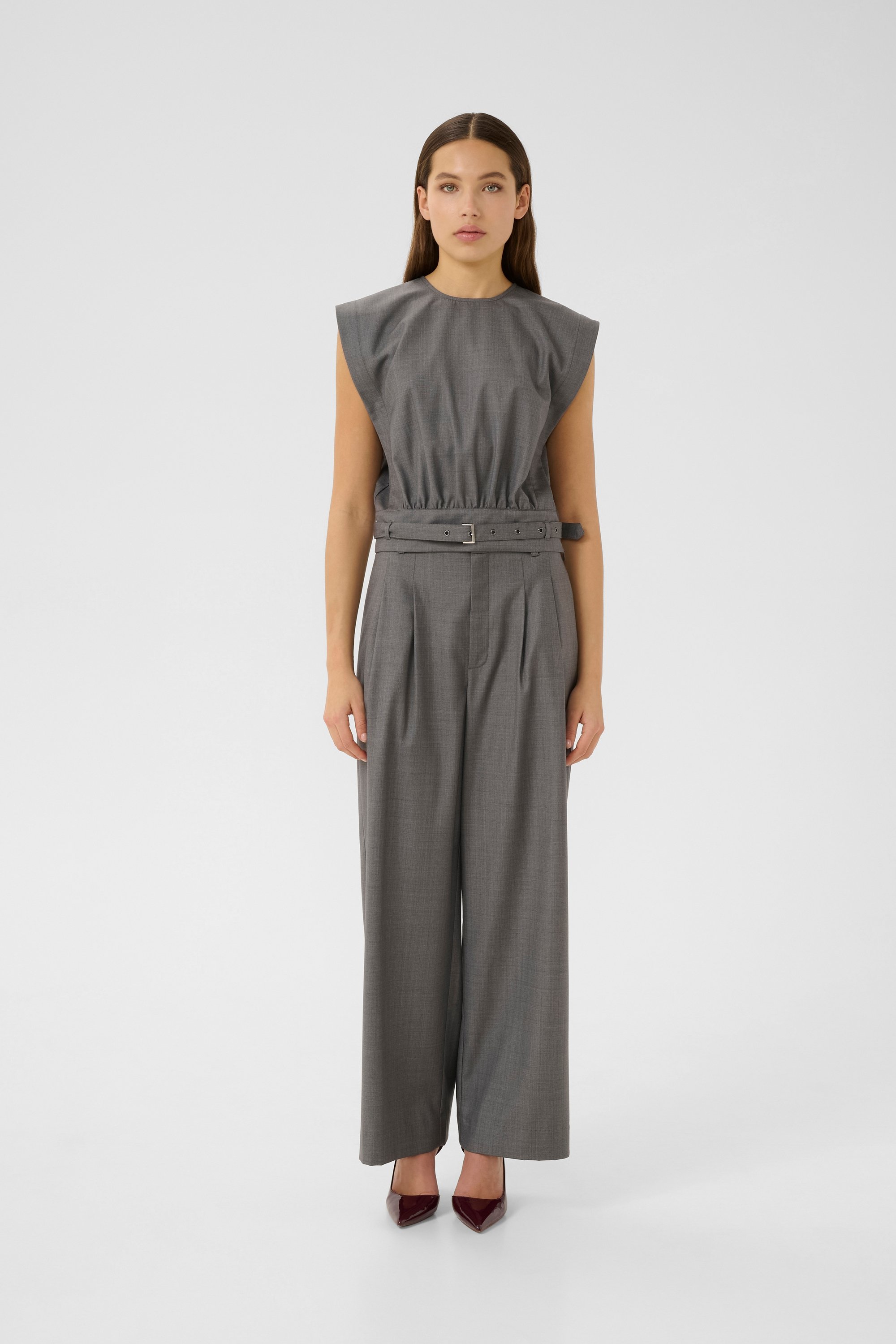 Ärmellose Bluse GZeffy Regular fit melange