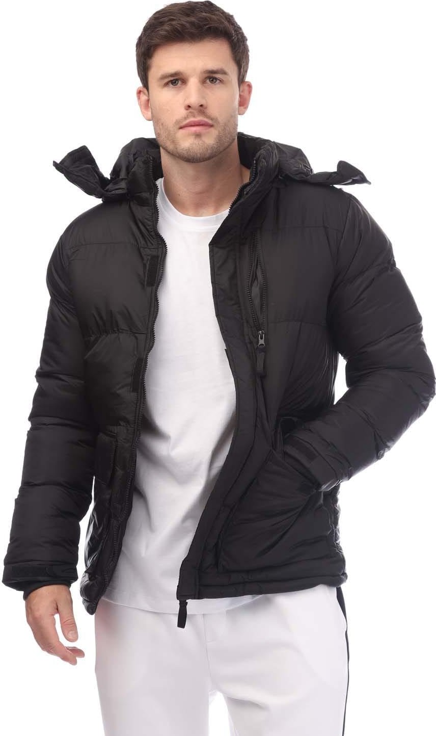 Loyalty & Faith - Steppjacke Wattiert für Herren (Schwarz)