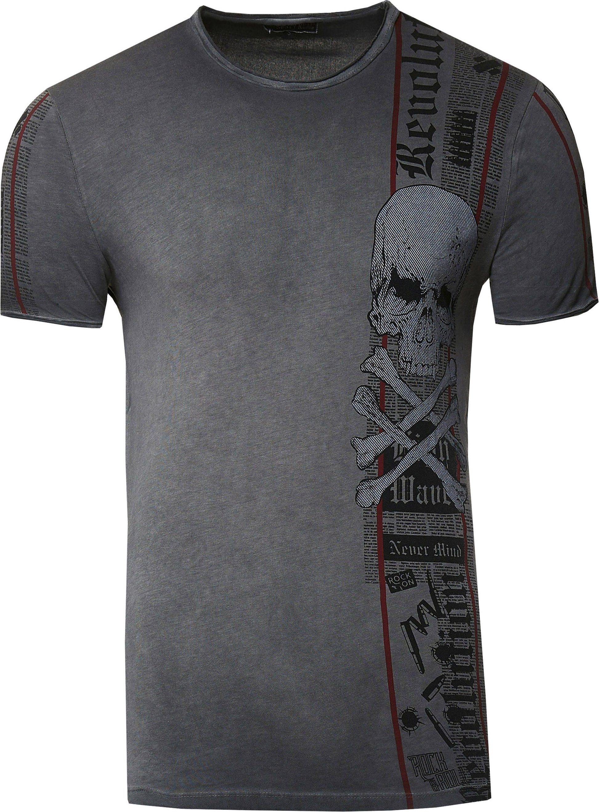 Thumbnail - Biker T-Shirt Front & Back Printed