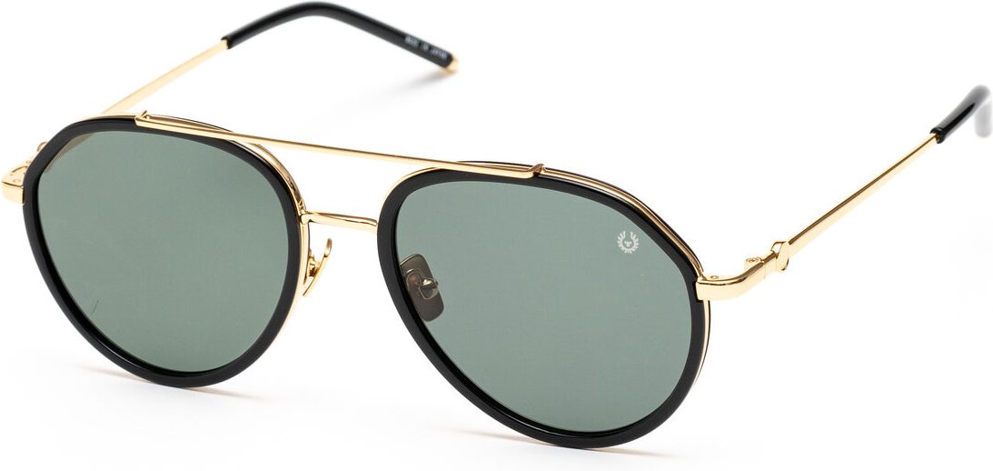 Herren Sonnenbrillen Belstaff ROADMASTER-II-NEGRO Gold Ø 55 mm