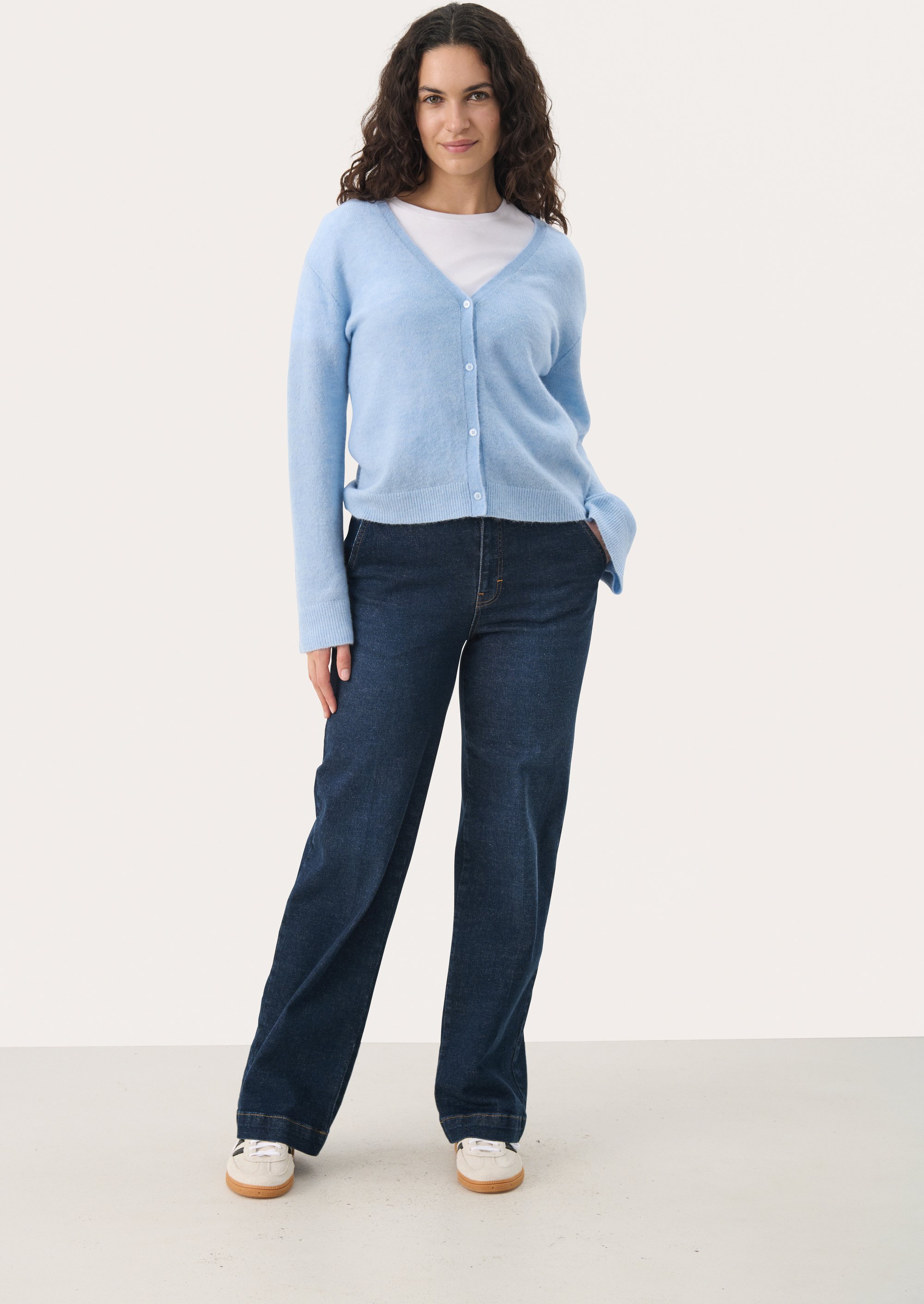 Thumbnail - Strickjacke Easy fit blue