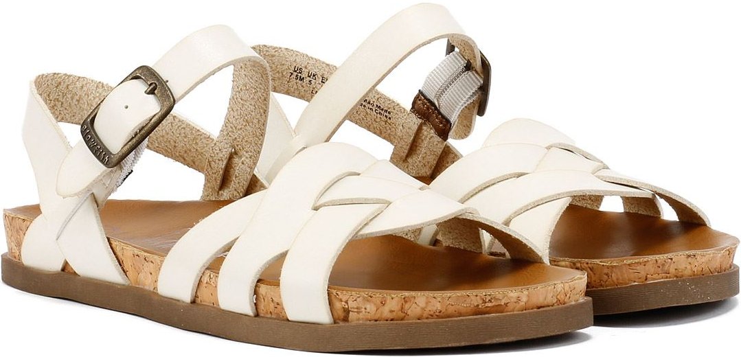 Blowfish Malibu Leni Damen Weiße Sandalen