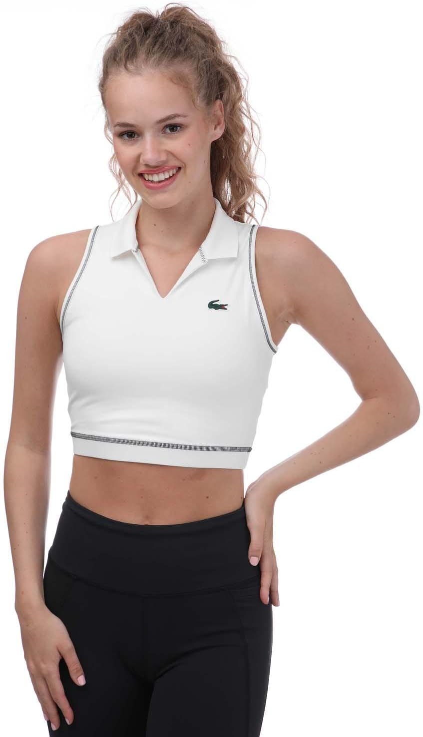 Lacoste - Sport-BH für Damen - Polo (Weiß)