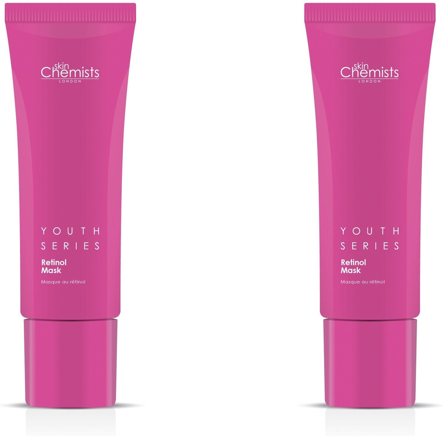 skinChemists Jugendserie Retinol & Bakuchiol Maske 50ml x 2 Duo-Pack