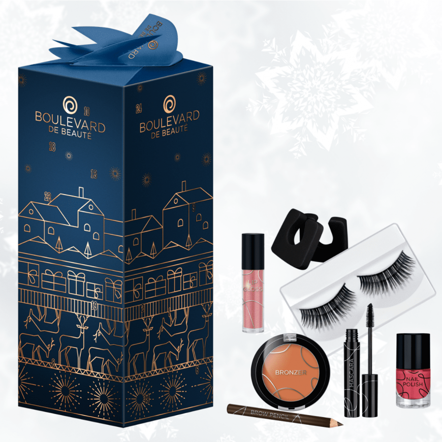 Adventskalender "Sternennacht" für Make-up und Accessoires