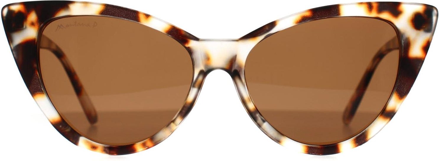 Thumbnail - Montana MP71 D mattes Licht demi braun polarisierte Sonnenbrille