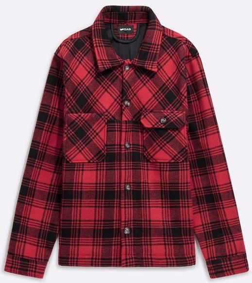 Herren Flanellhemd FYLLEI YOKE