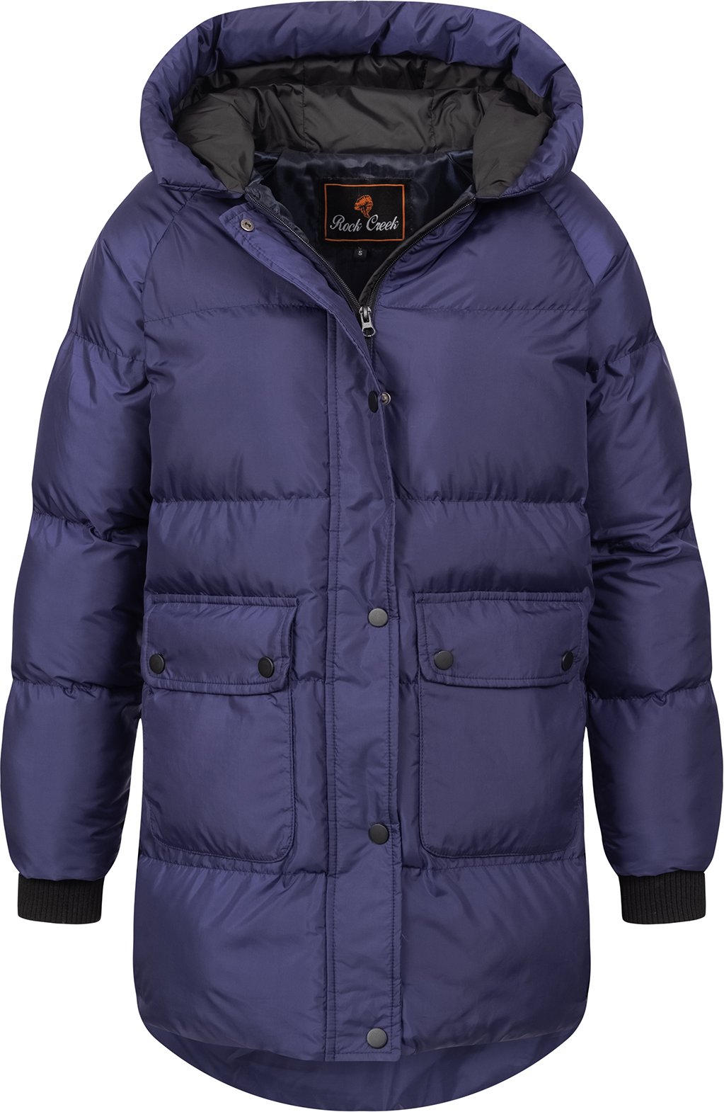 Rock Creek Winterjacke Dunkelblau
