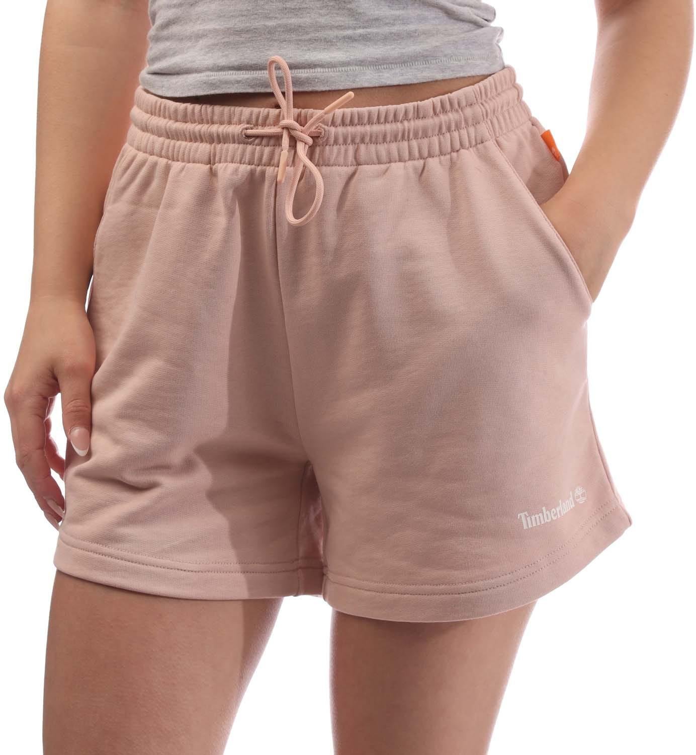 Timberland - Sweat-Shorts für Damen (Pink)