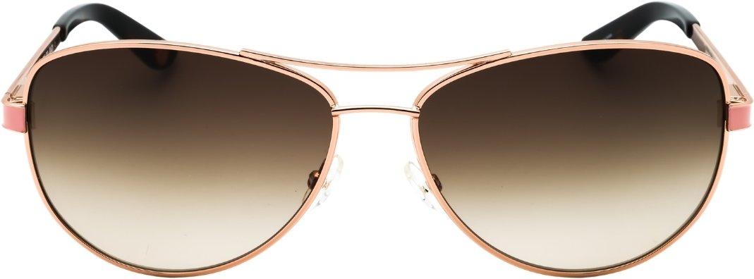 Juicy Couture Braune SF-Linsen-Rotgold-Sonnenbrille