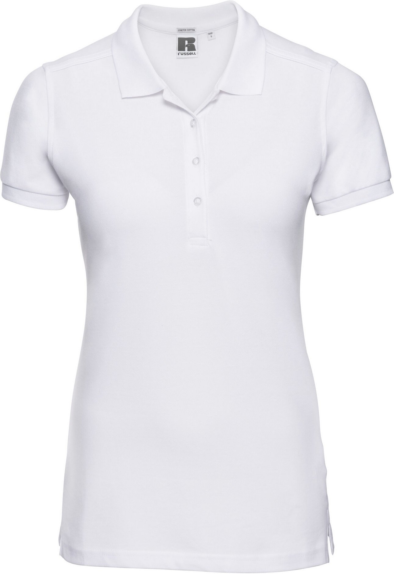 Russell - Poloshirt für Damen (Weiß)